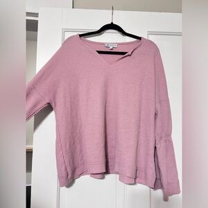 Women’s Pink Off the Shoulder Shirt